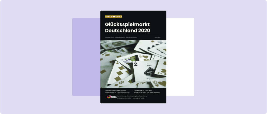 Die Studie „Glücksspielmarkt Deutschland 2020“
