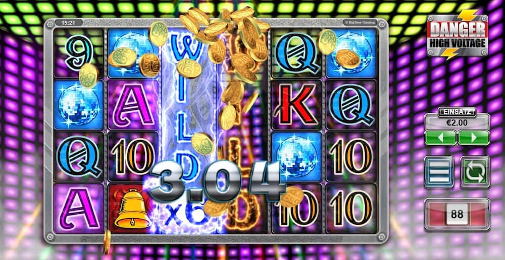 Gewinne und Spielspa&szlig; bei Big Time Gamings Danger High Voltage Slot